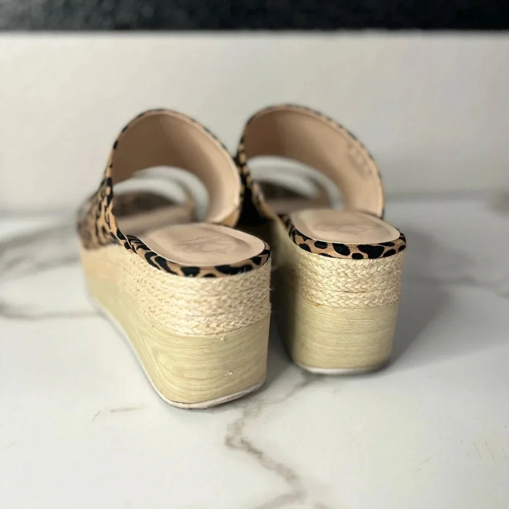 Womens platform Fergalicious by‎ Fergi Wedges leopard print